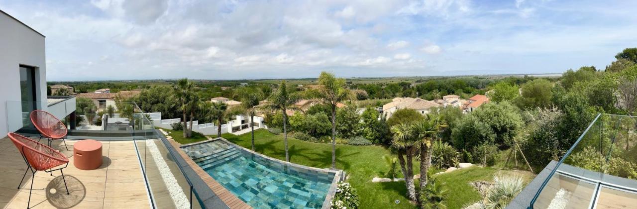 Villa D'Exception Avec Piscine A Debordement - Vue Panoramique Saint-Nazaire  Exterior foto